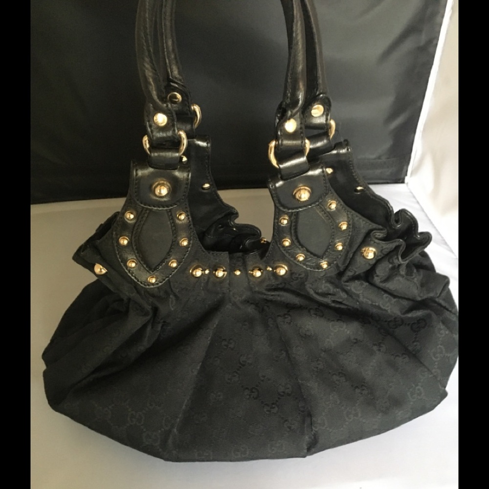 Gucci GG hobo bag Authentic perfect condition blk